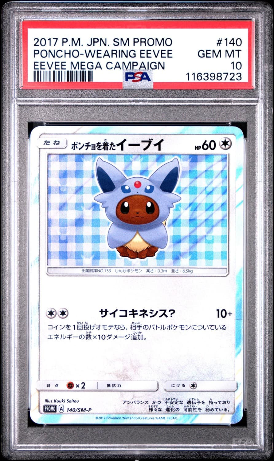 Poncho-Wearing Eevee