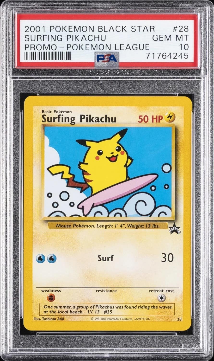 Surfing Pikachu