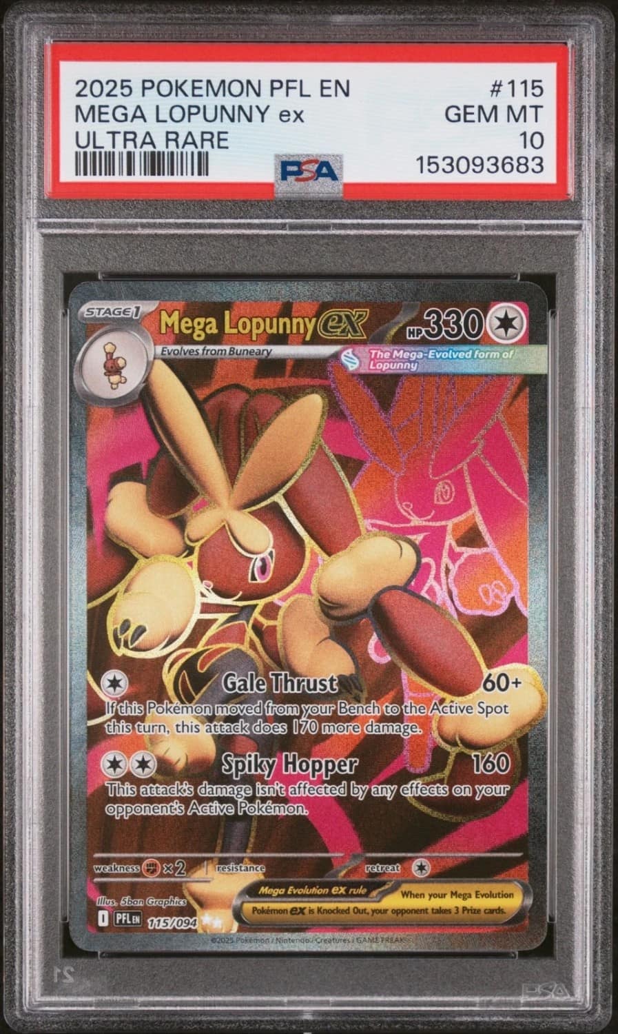 Mega Lopunny Ex