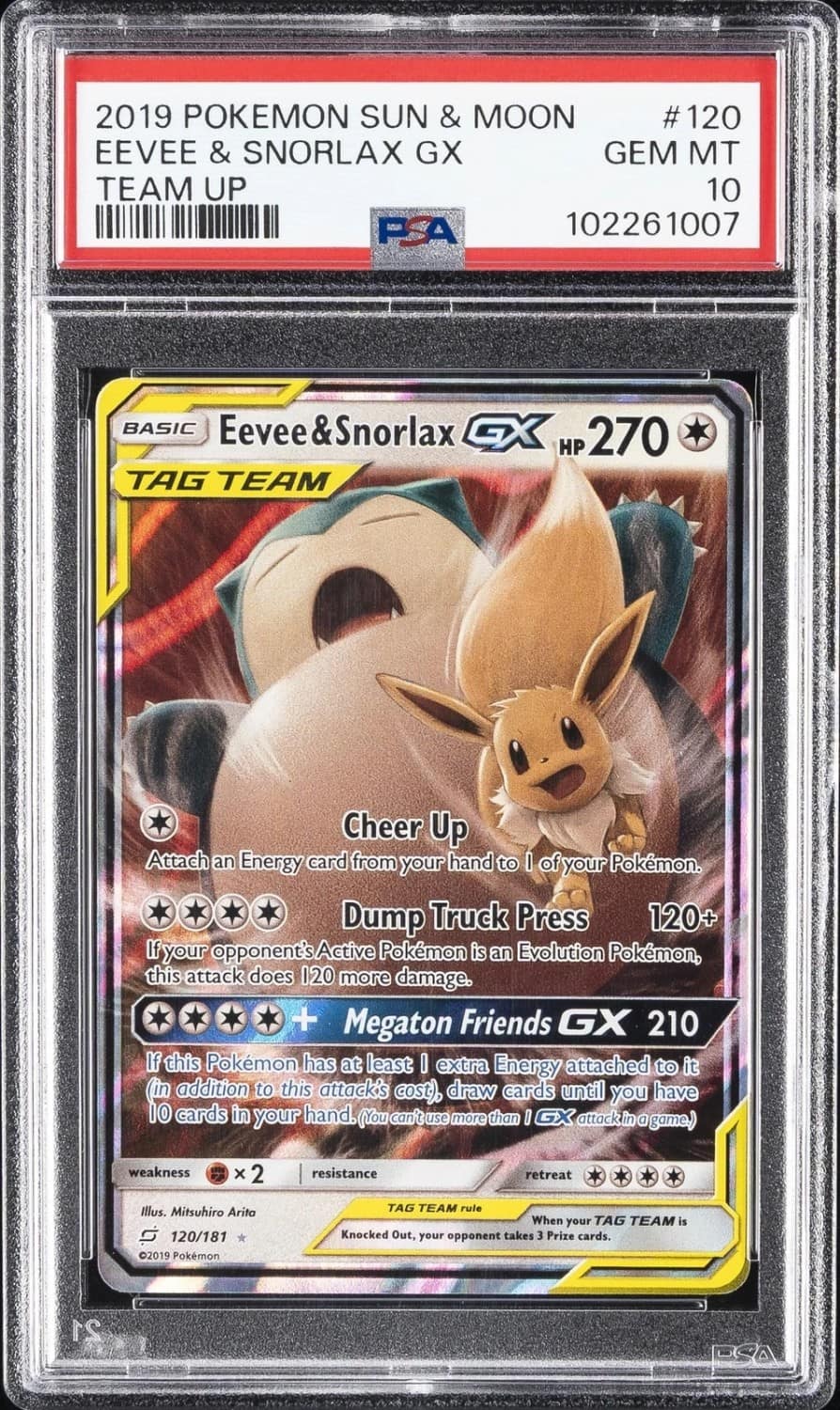 Eevee & Snorlax Gx