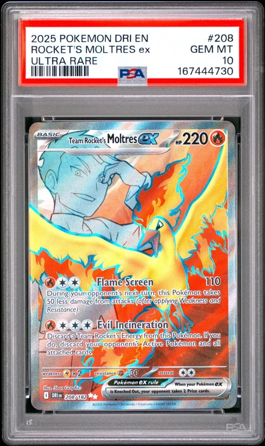 Rocket'S Moltres Ex