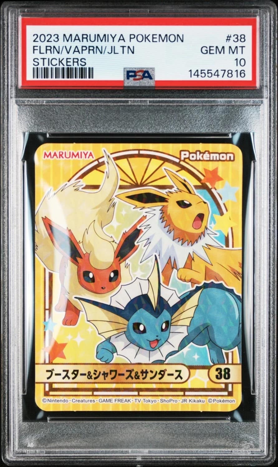 Flareon & Vaporeon & Jolteon