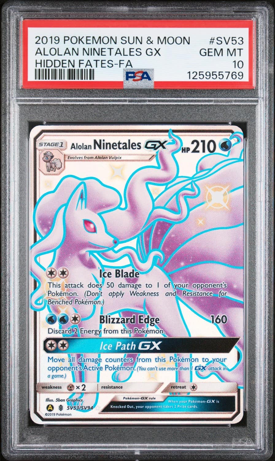 Alolan Ninetales Gx