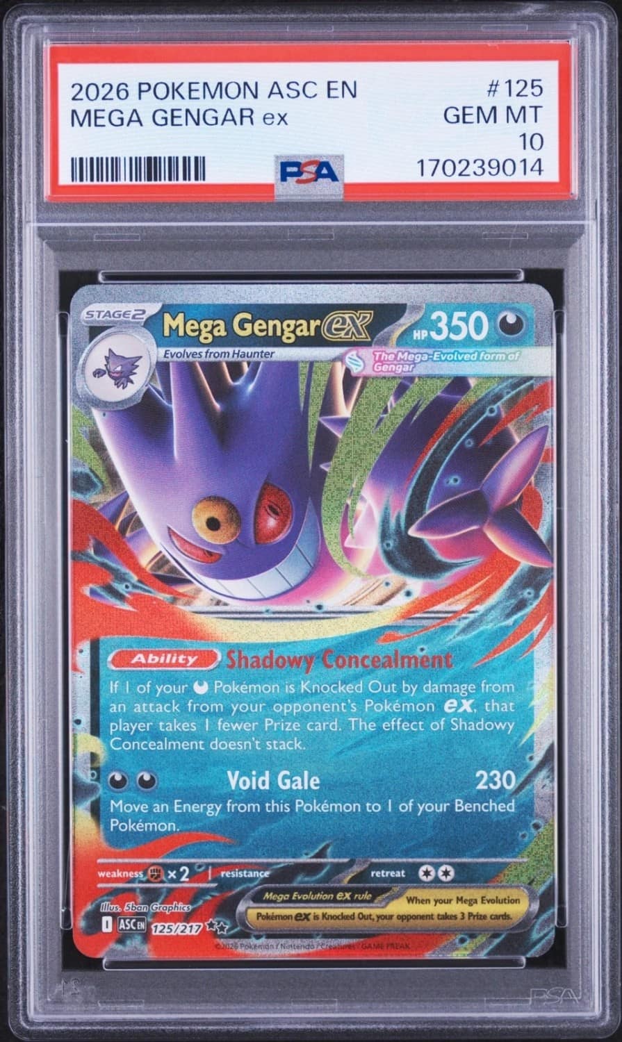 Mega Gengar Ex
