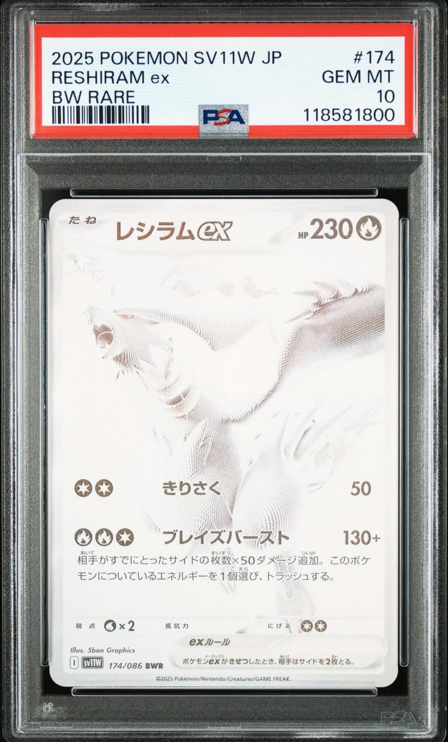 Reshiram Ex