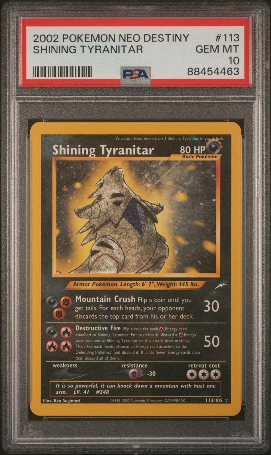 Shining Tyranitar