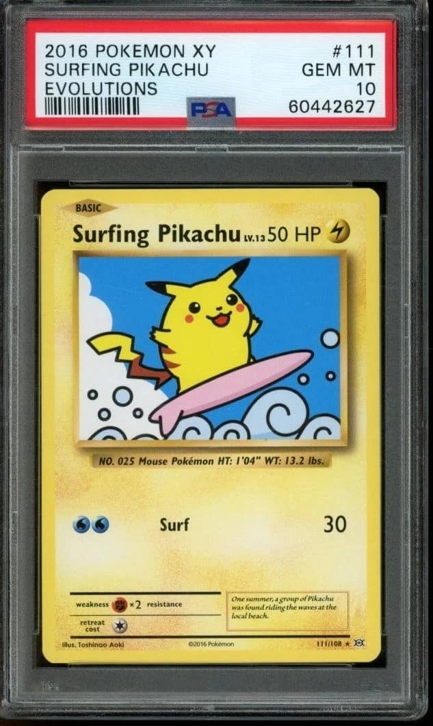 Surfing Pikachu