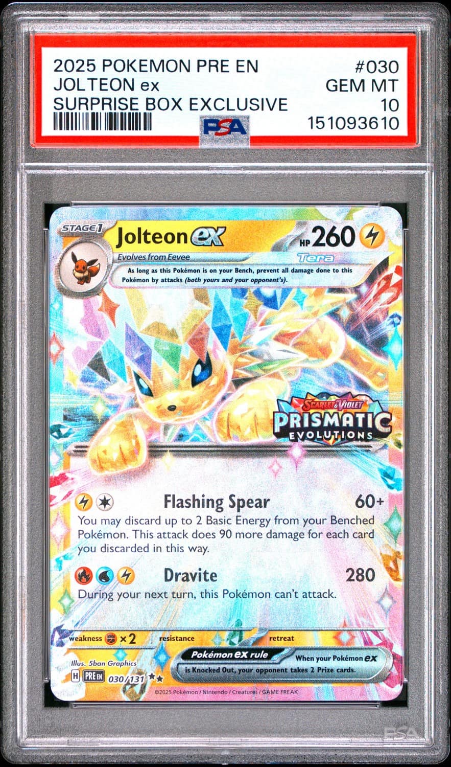 Jolteon Ex