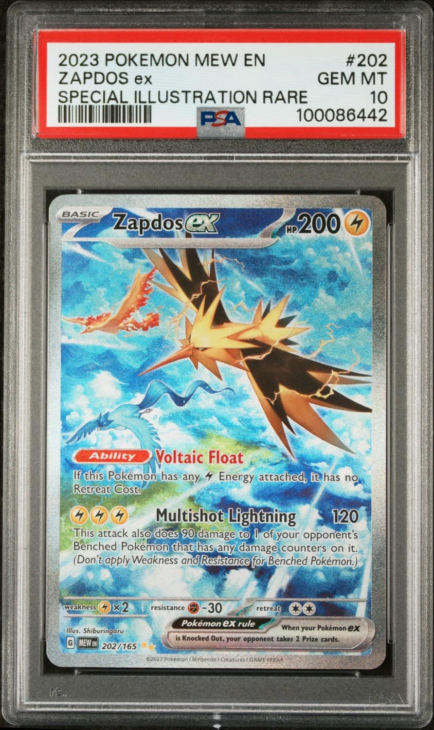 Zapdos Ex