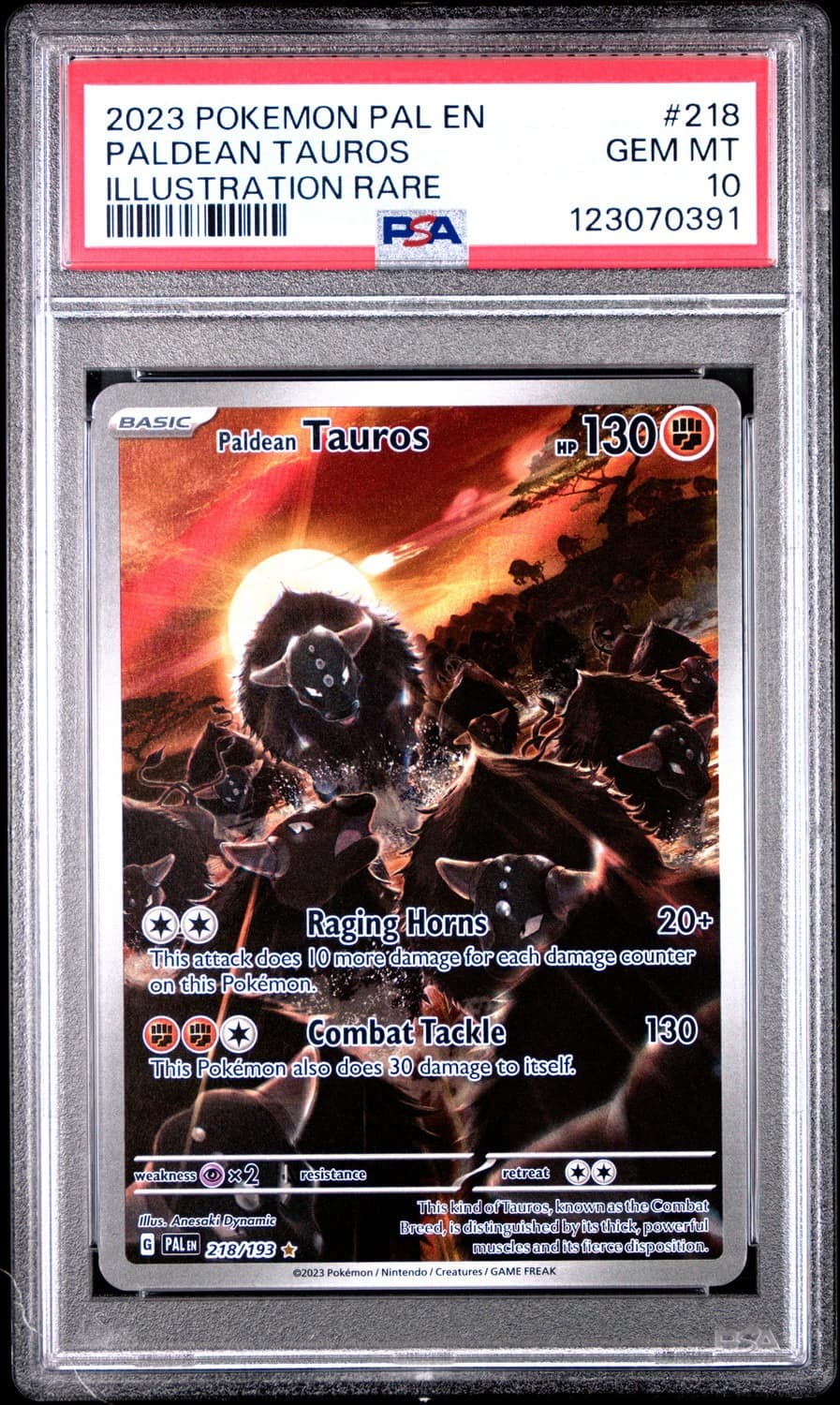 Paldean Tauros