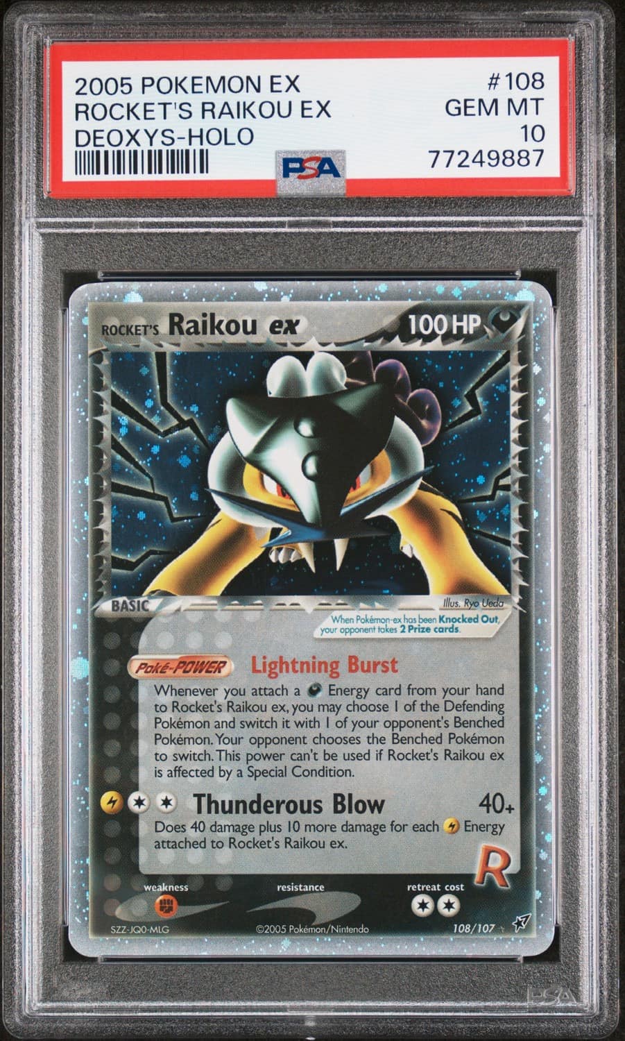 Rocket'S Raikou Ex