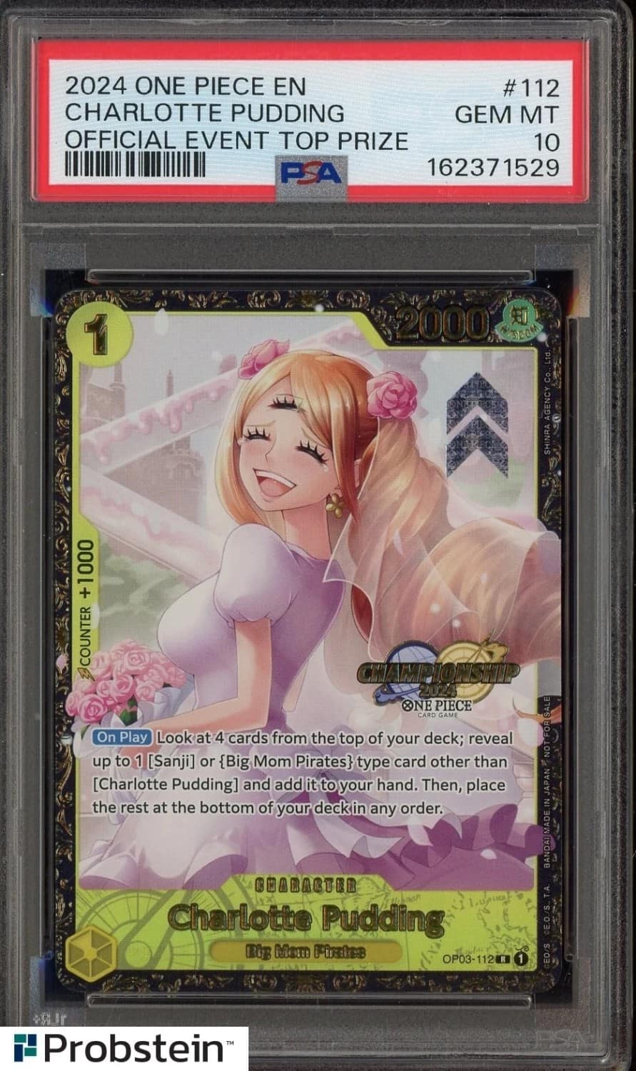 Charlotte Pudding