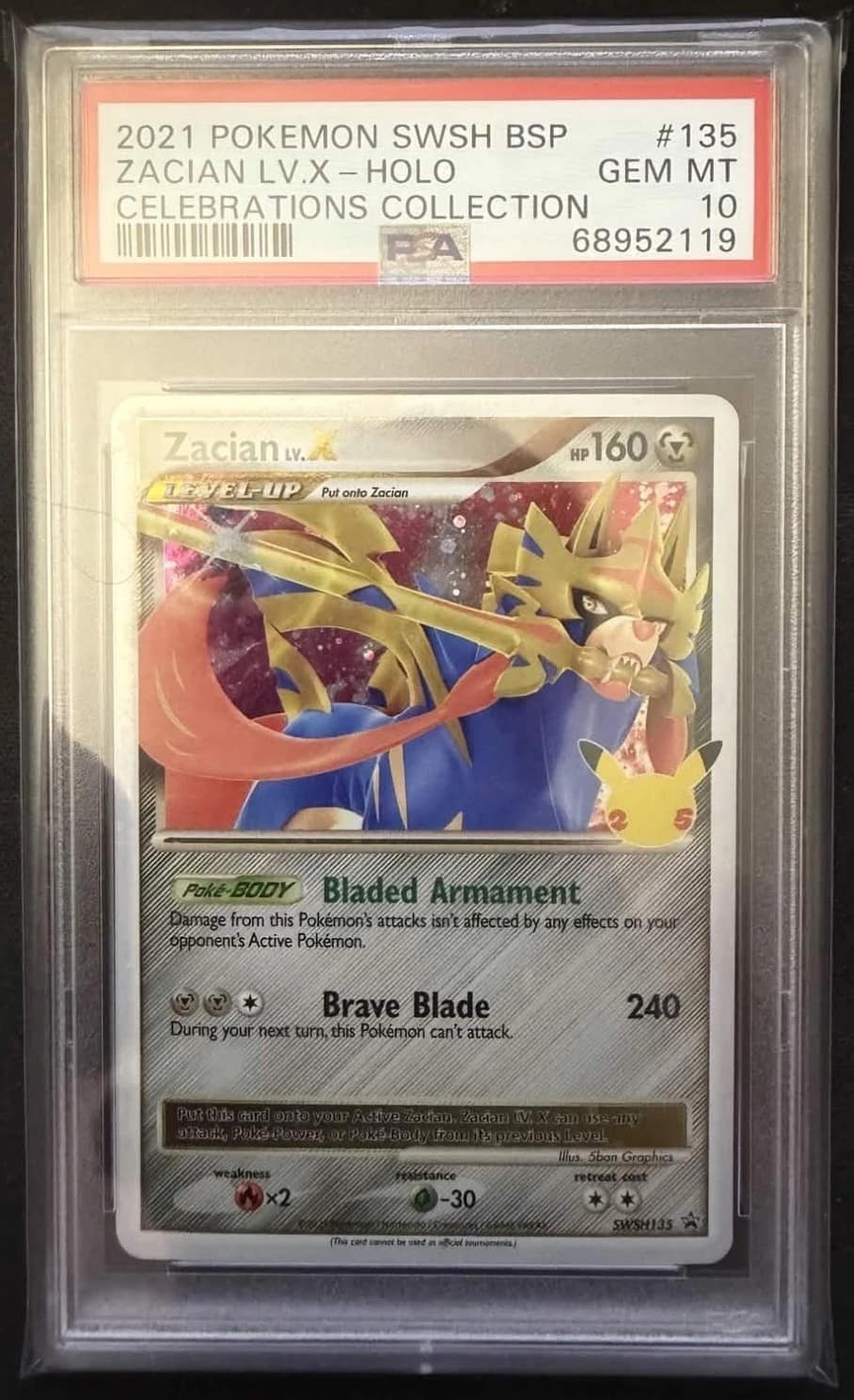 Zacian Lv.x