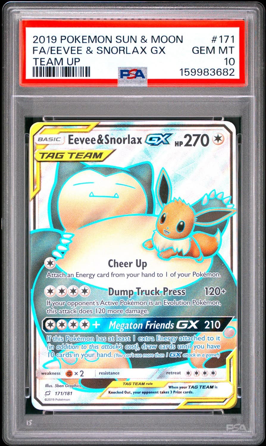 Eevee & Snorlax Gx