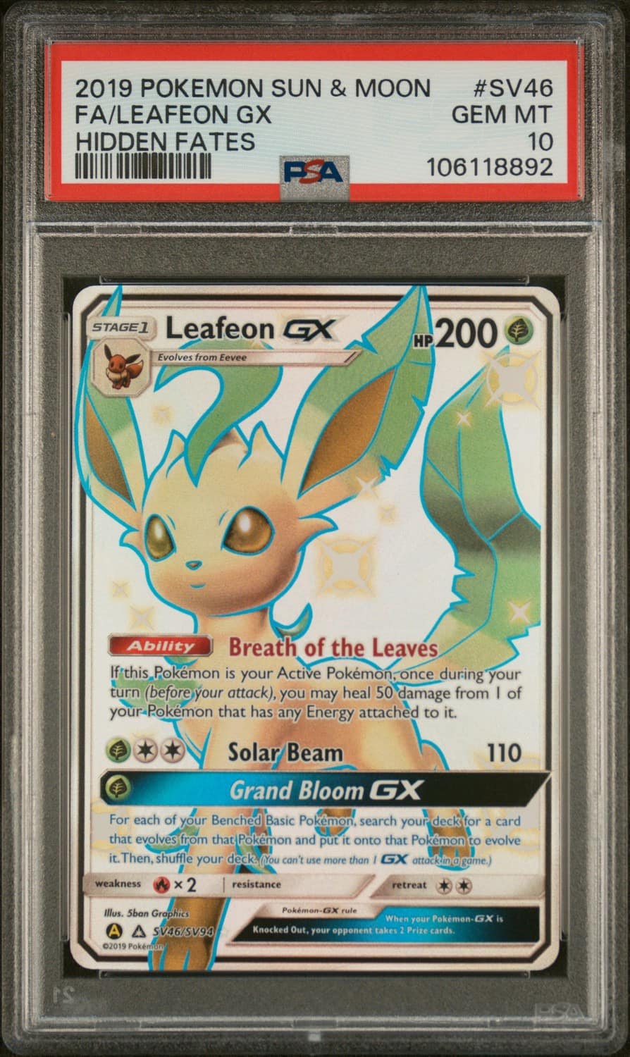 Leafeon Gx