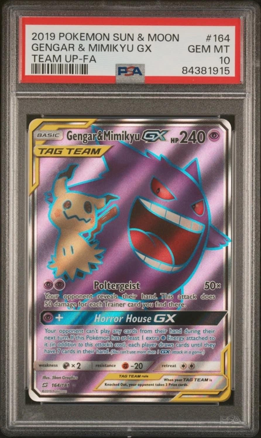 Gengar & Mimikyu Gx