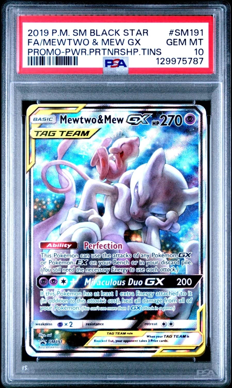 Mewtwo & Mew Gx