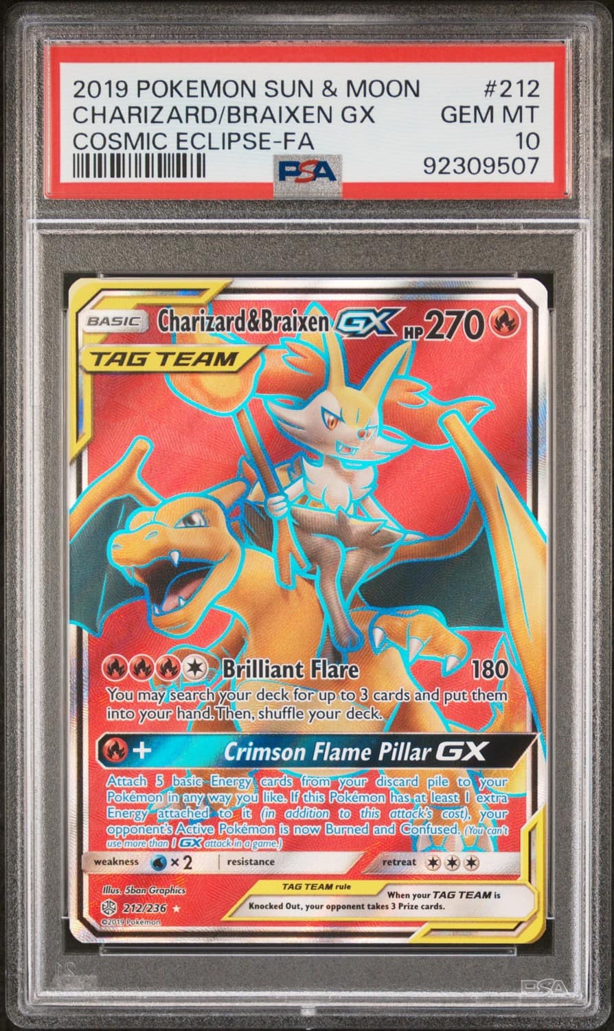 Charizard/braixen Gx
