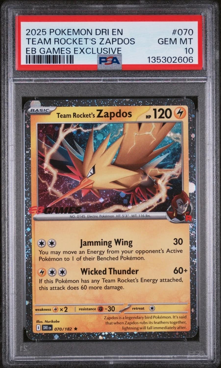 Team Rocket'S Zapdos