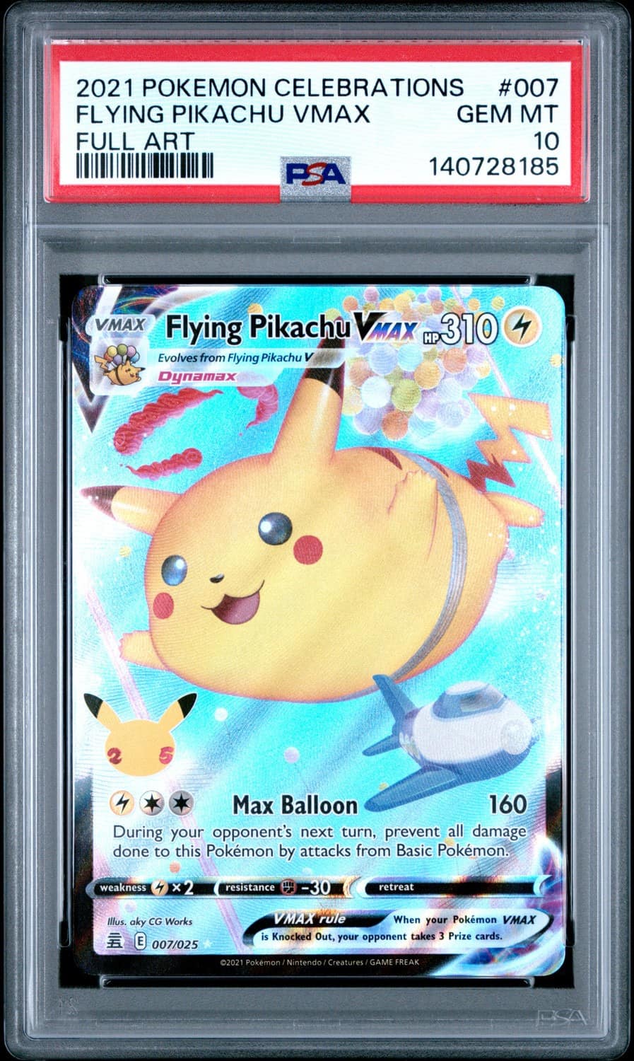 Flying Pikachu Vmax