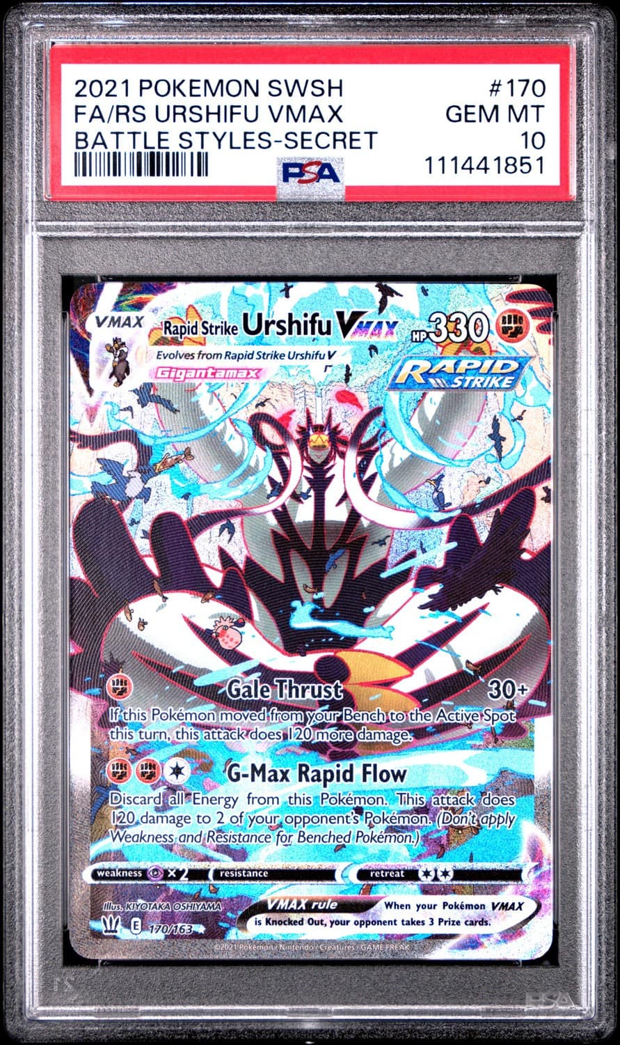 Rapid Strike Urshifu Vmax