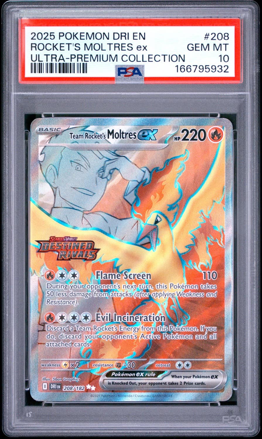 Rocket'S Moltres Ex
