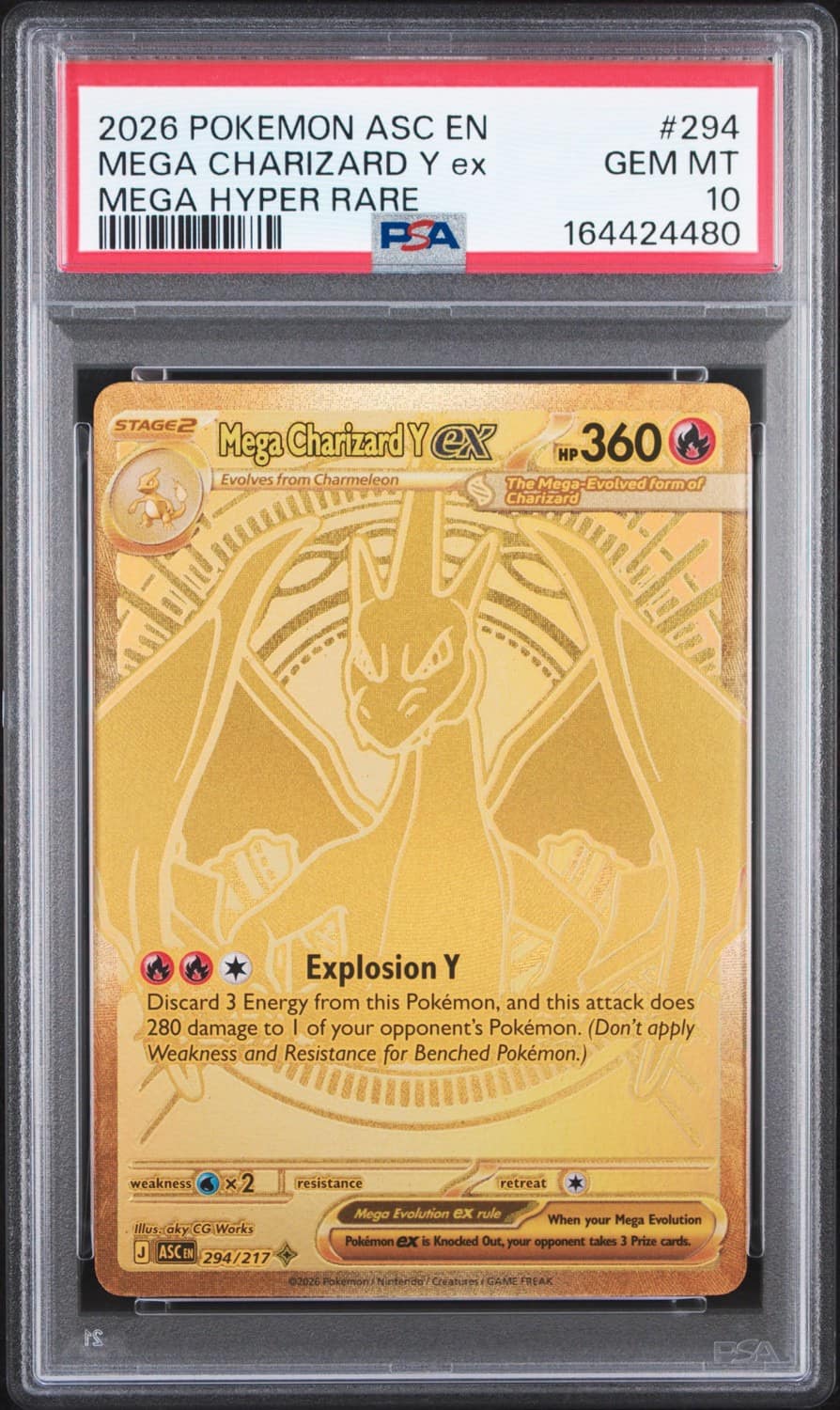 Mega Charizard Y Ex