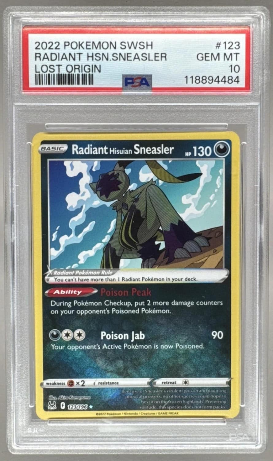 Radiant Hisuian Sneasler