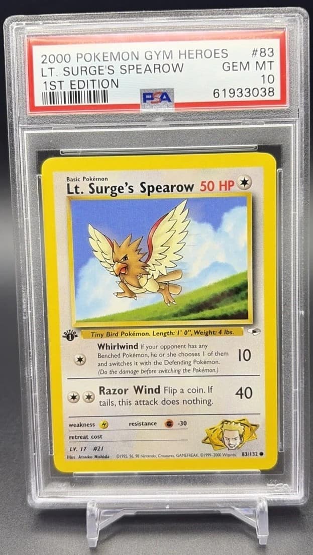 Lt. Surge'S Spearow