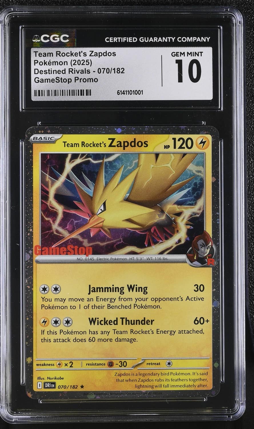 Team Rocket'S Zapdos