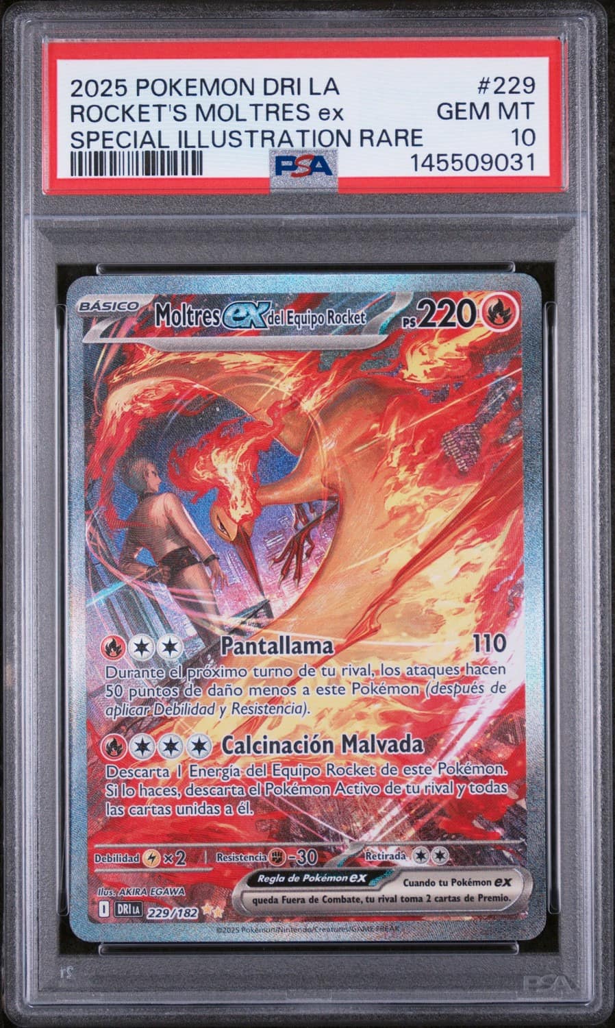 Rocket'S Moltres Ex