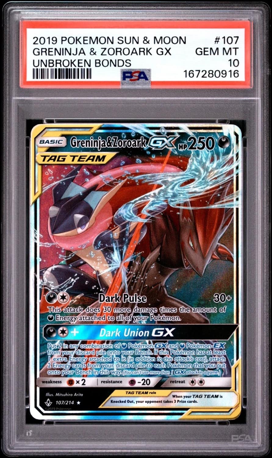Greninja & Zoroark Gx