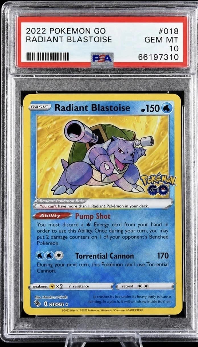 Radiant Blastoise