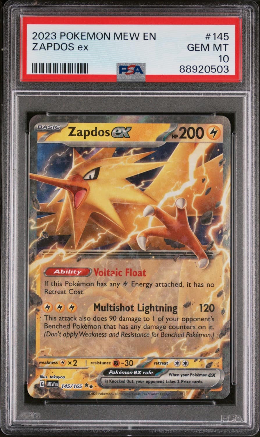 Zapdos Ex