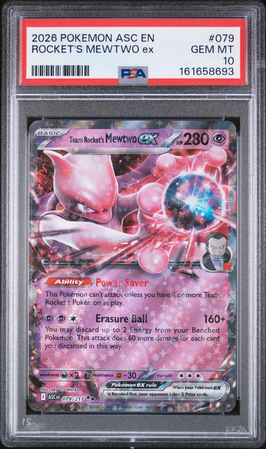 Rocket'S Mewtwo Ex
