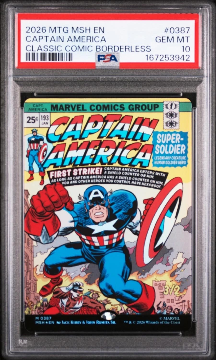 Captain America, Super-Soldier