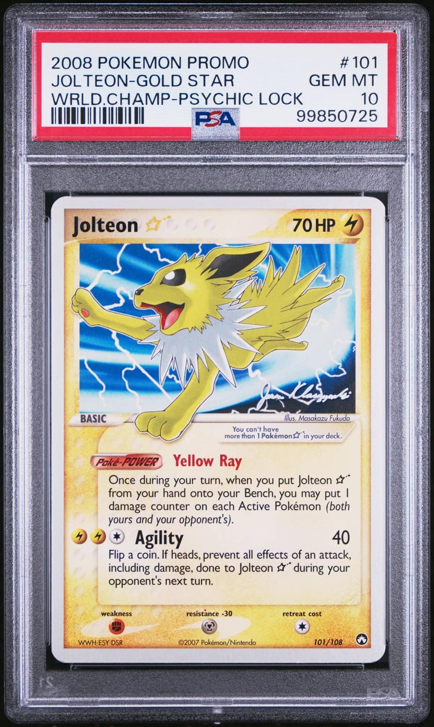 Jolteon-Gold Star