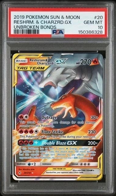 Reshiram & Charizard Gx