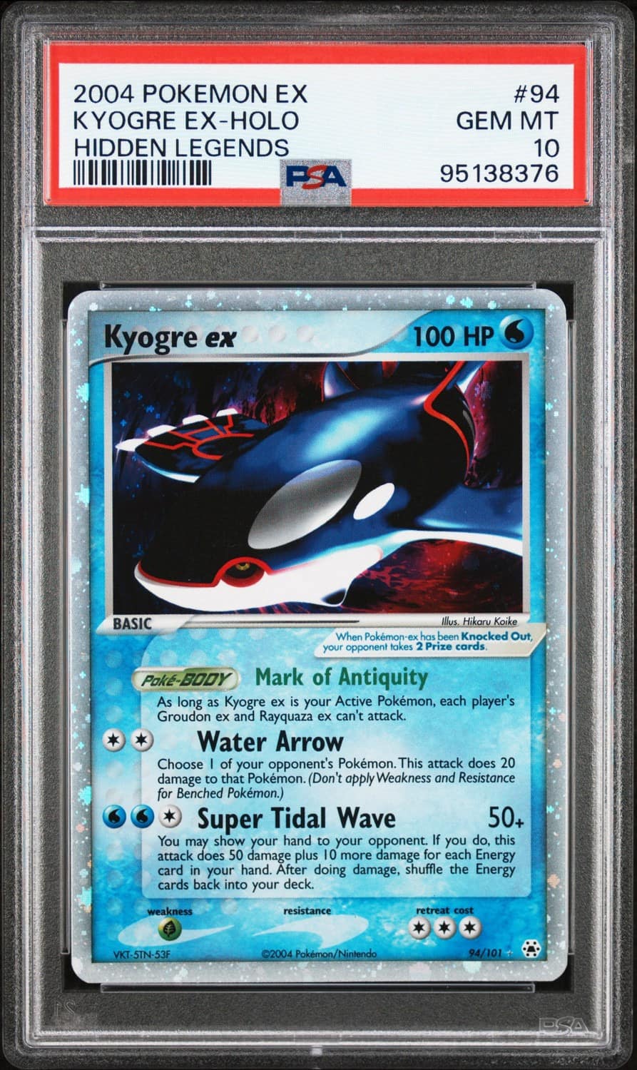 Kyogre Ex