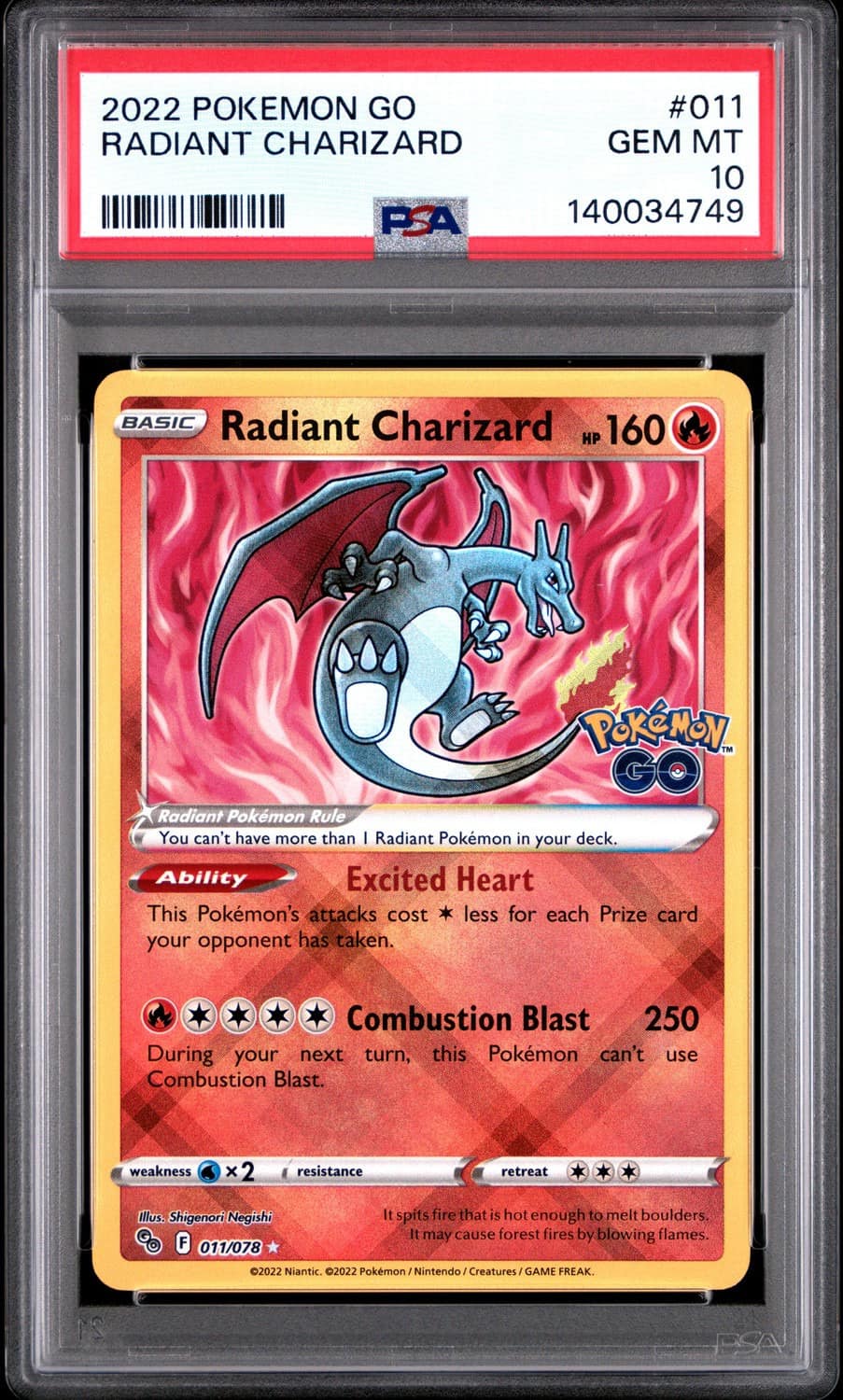 Radiant Charizard