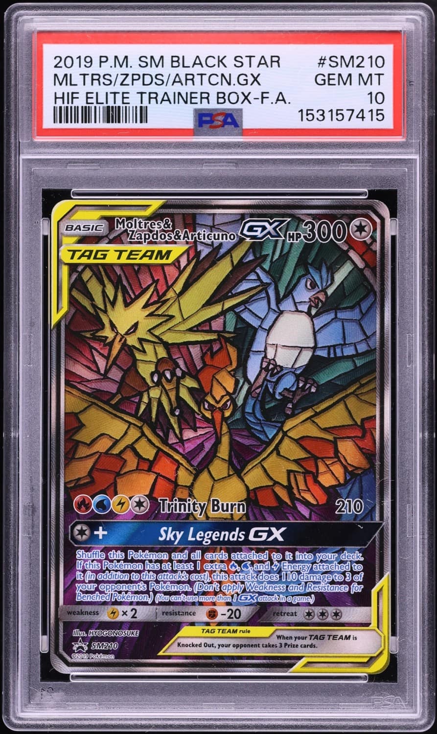 Moltres & Zapdos & Articuno Gx