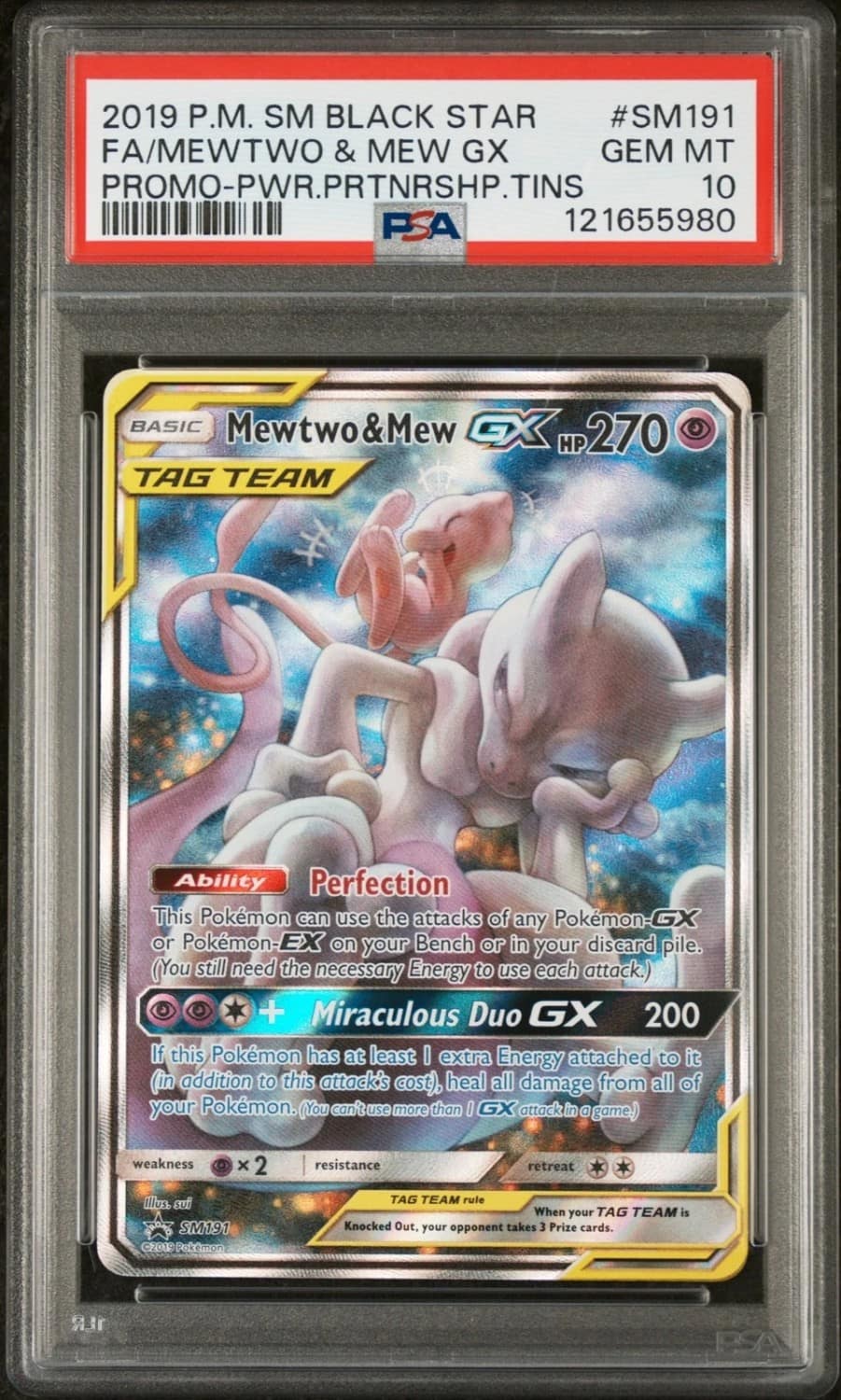 Mewtwo & Mew Gx