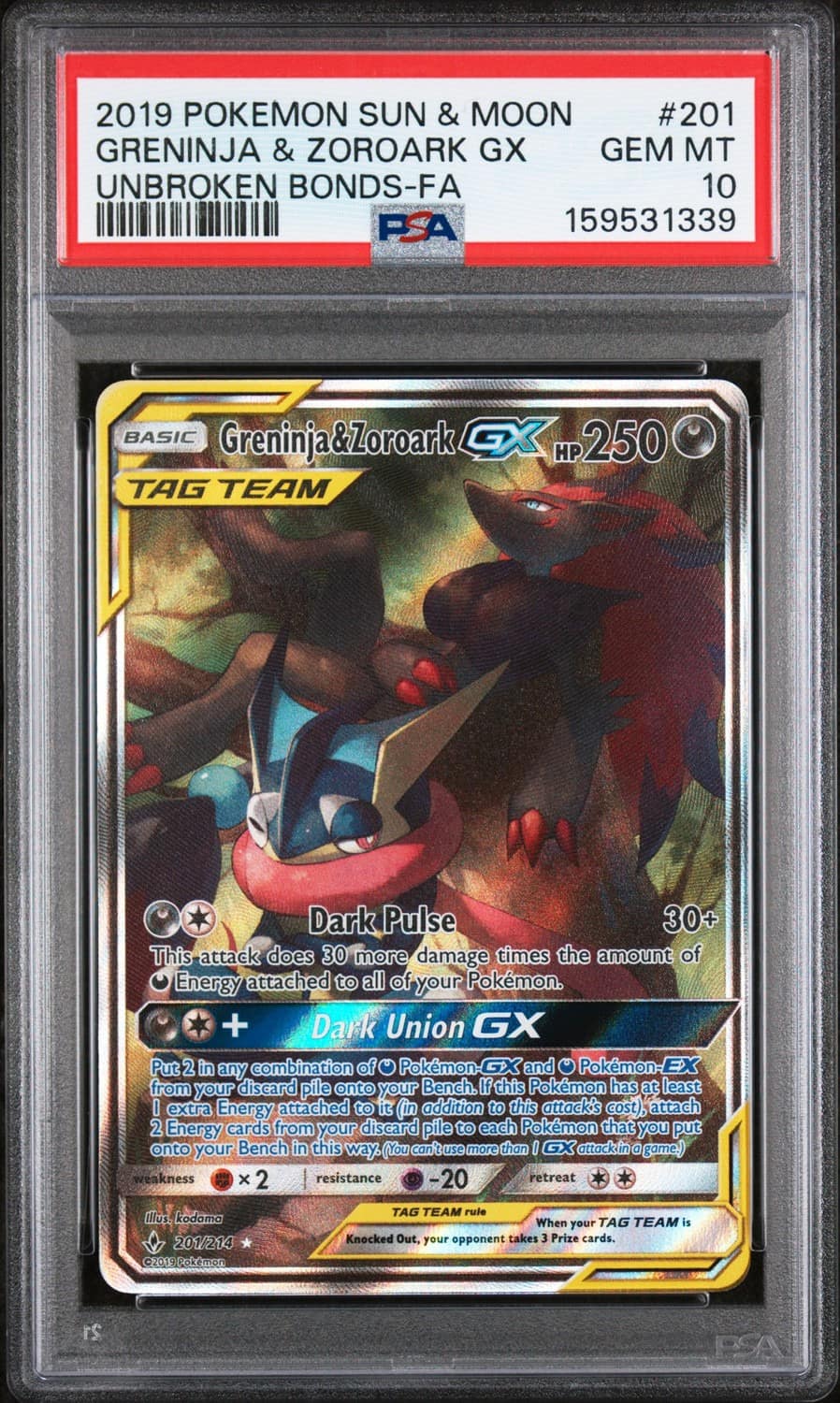 Greninja & Zoroark Gx