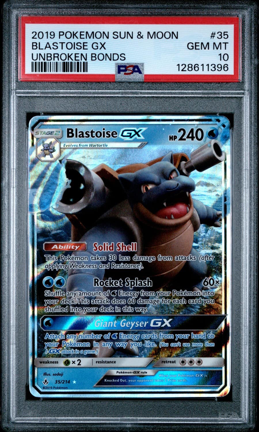 Blastoise Gx