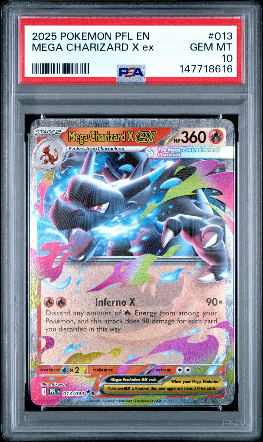 Mega Charizard X Ex