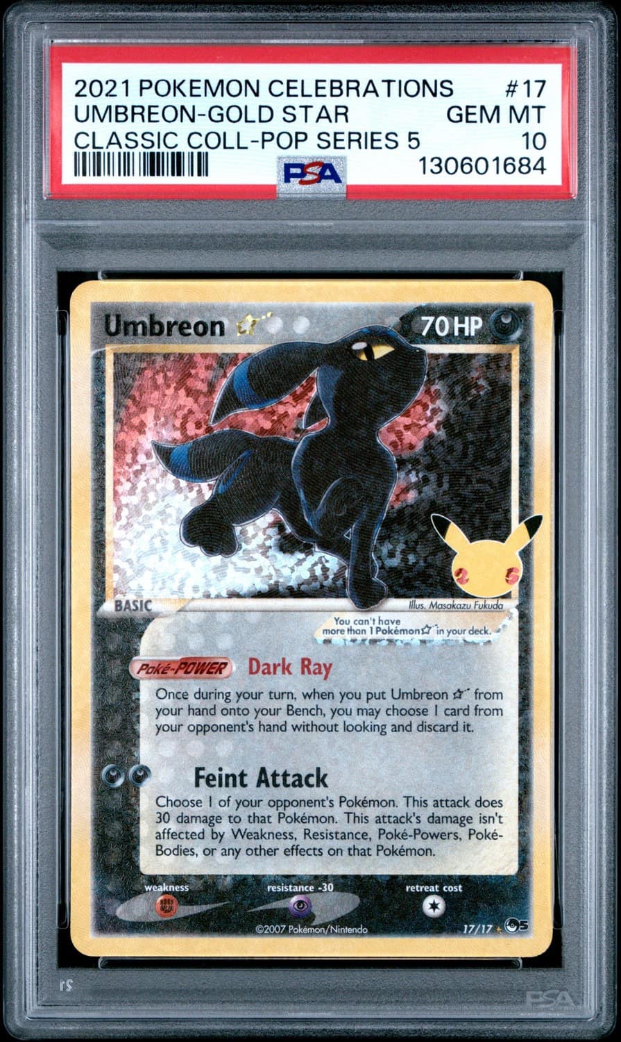 Umbreon-Gold Star