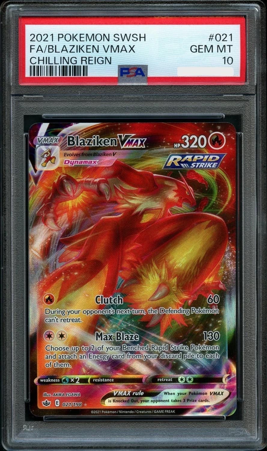 Blaziken Vmax