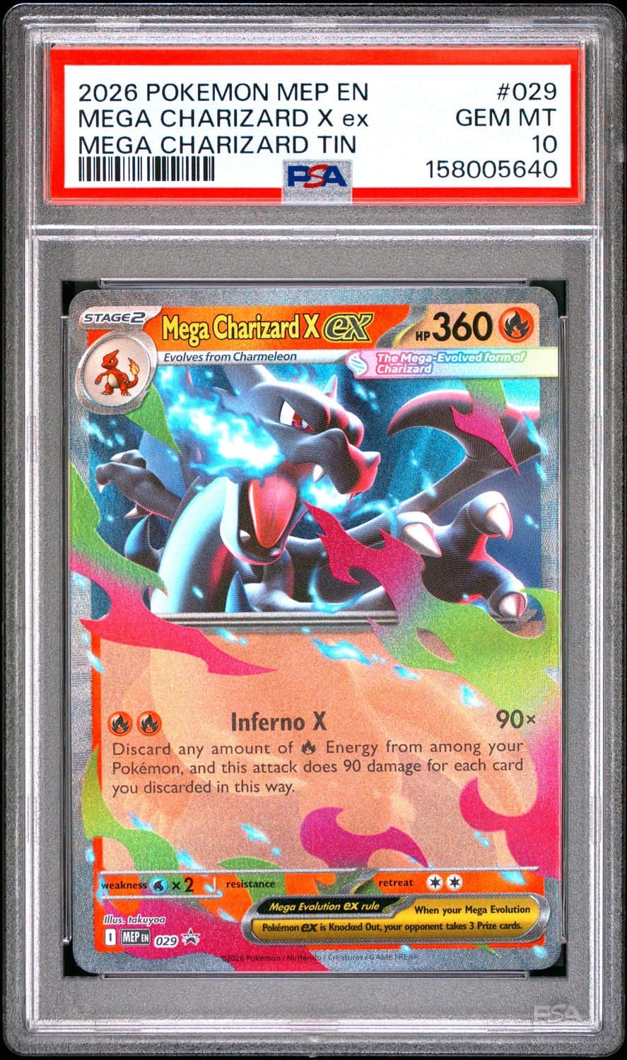 Mega Charizard X Ex