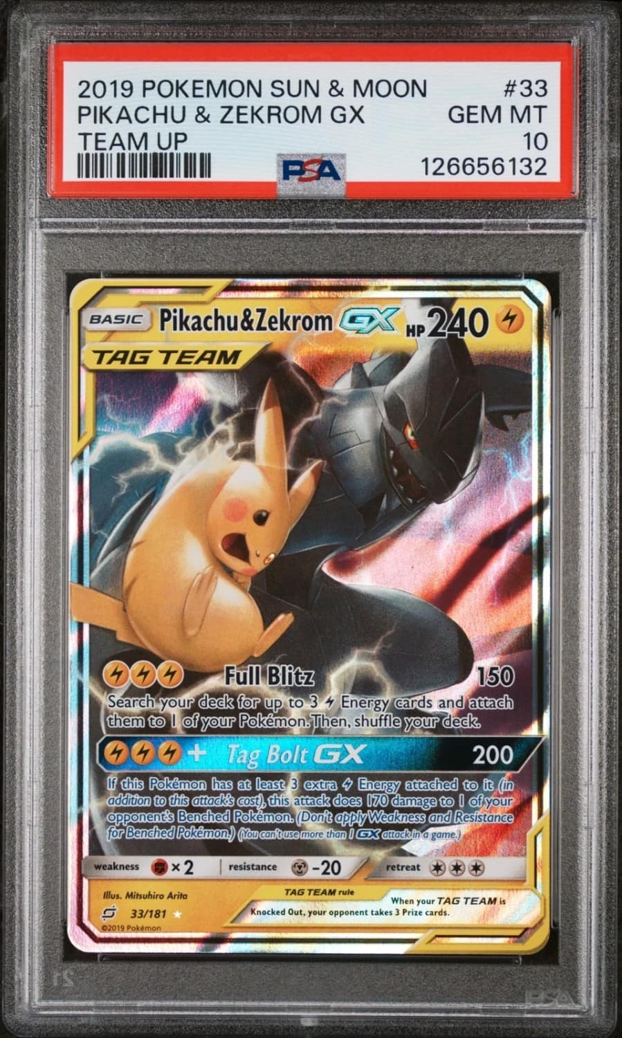 Pikachu & Zekrom Gx