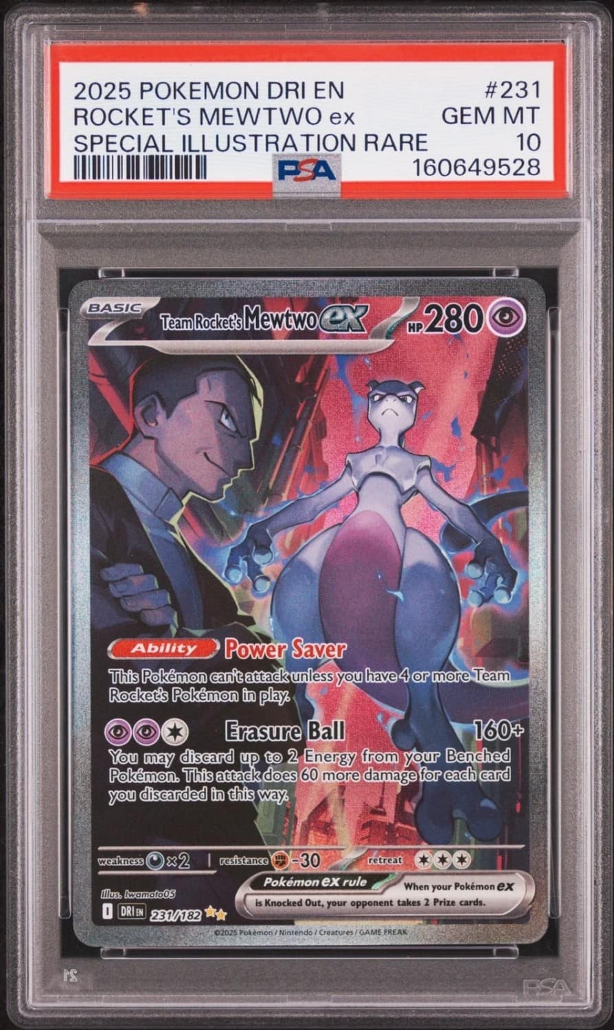 Rocket'S Mewtwo Ex